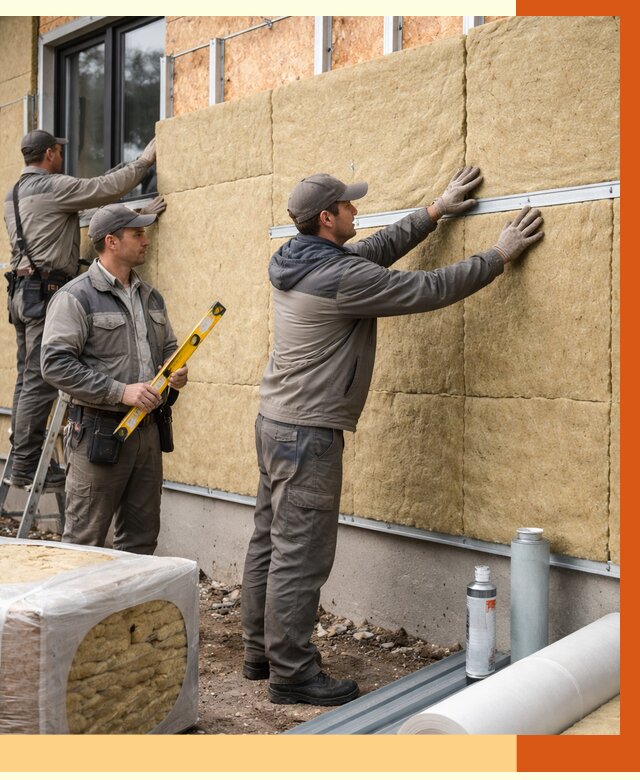 Утепление дома из SIP панелей в Солнечногорске от 6453 руб./м² под ключ | ТепломастерСлн