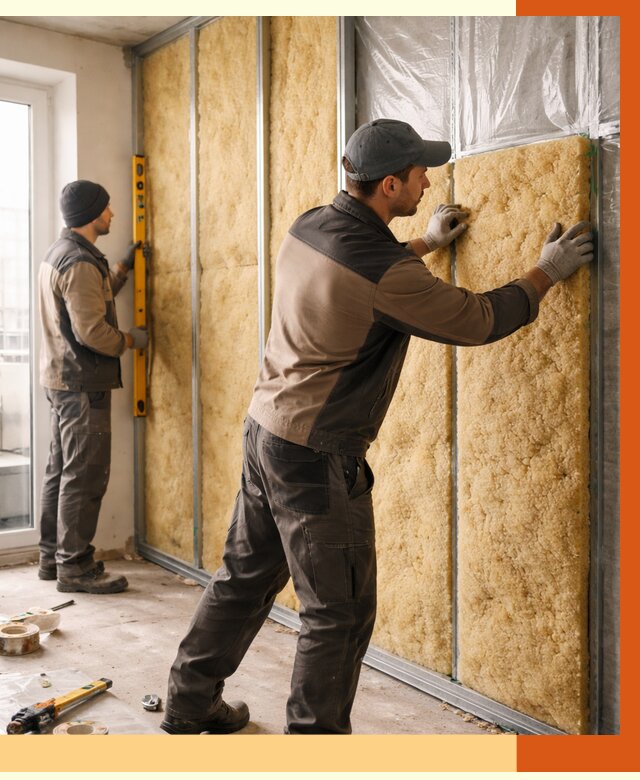 Утепление квартиры изнутри в Солнечногорске от 4527 руб. за м2 | Проф. работы ТепломастерСлн