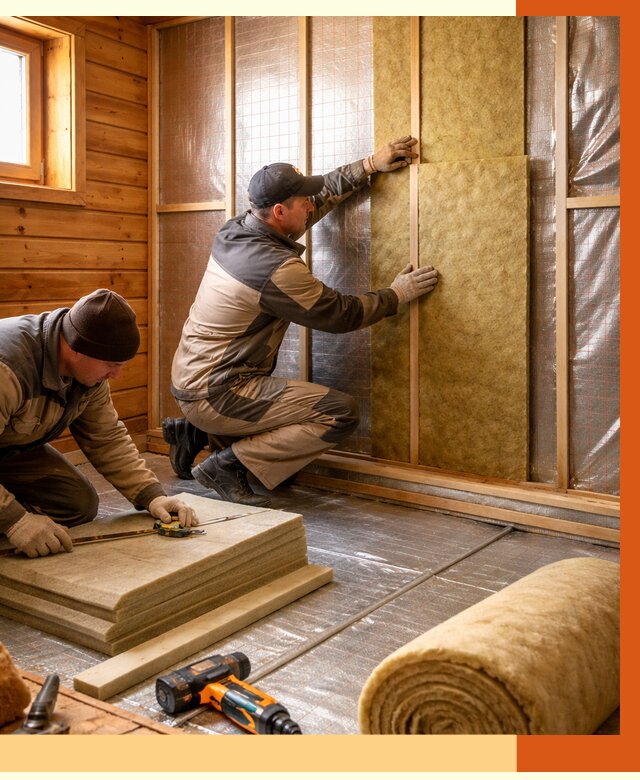 Утепление бани изнутри в Солнечногорске под ключ от 4371 руб./м² | ТепломастерСлн