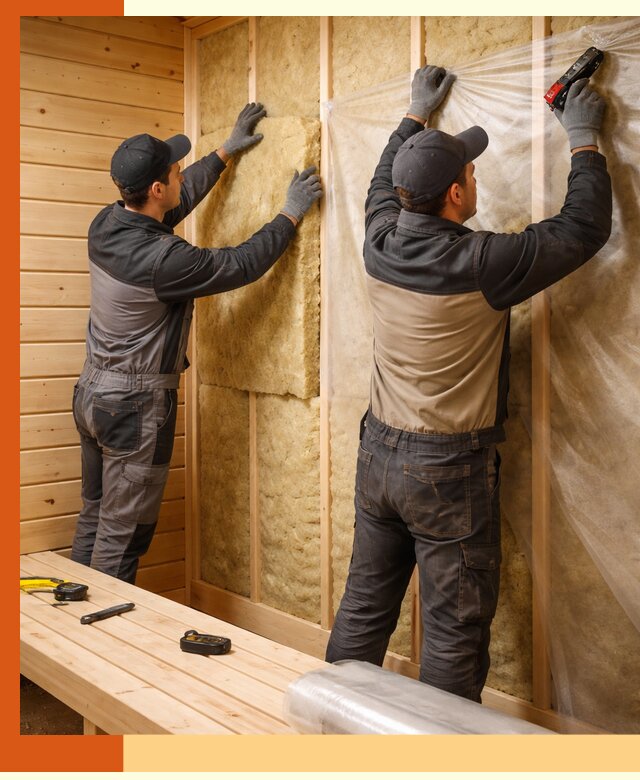 Профессиональное утепление сауны в Солнечногорске с гарантиями качества