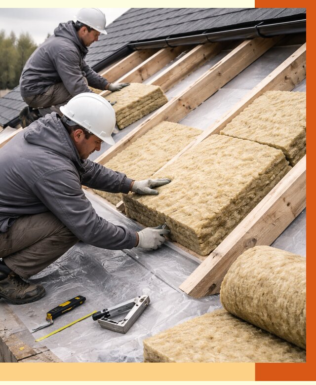 Утепление крыши в Солнечногорске от 1925 руб./м2 — комплексное утепление кровли | ТепломастерСлн