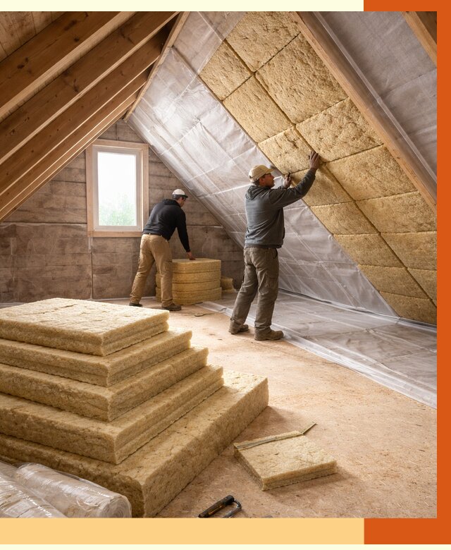 Утепление мансарды в Солнечногорске от 2602 руб/м2 — комплексно и под ключ | ТепломастерСлн