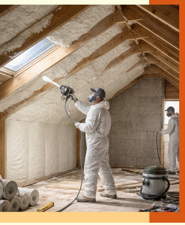 Утепление мансарды ППУ в Солнечногорске от 2862 руб./м² — заказать под ключ | ТепломастерСлн