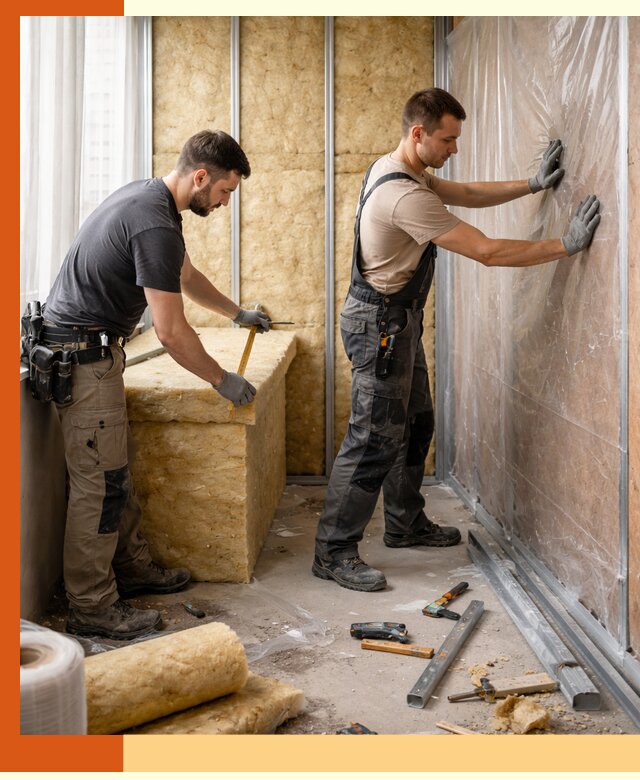 Профессиональное утепление лоджии в Солнечногорске эффективно и надежно