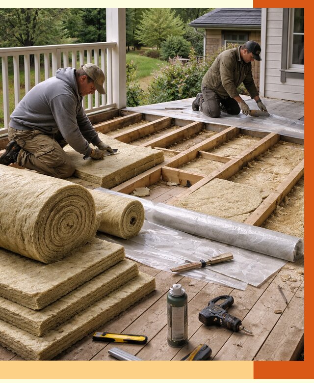 Утепление террасы в Солнечногорске от 4371 руб./м2 — утеплить террасу под ключ | ТепломастерСлн