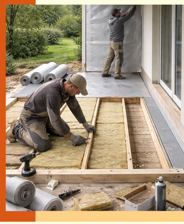 Утепление террасы в Солнечногорске — тепло и защита круглогодично