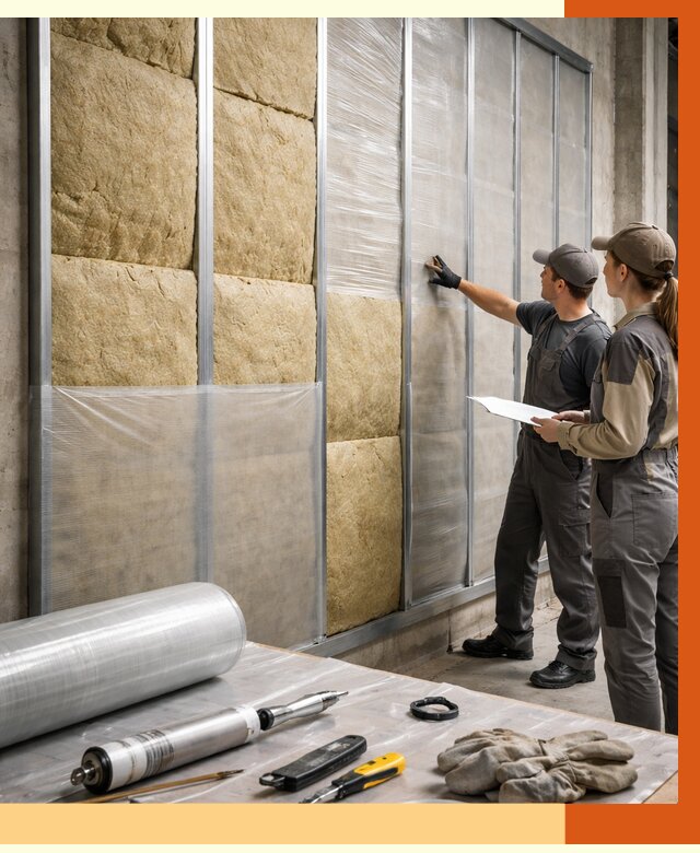 Утепление склада химсырья в Солнечногорске от 4684 руб. под ключ | ТепломастерСлн