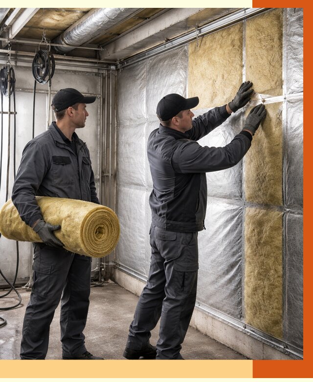 Утепление автомойки в Солнечногорске от 8847 руб./м2 — комплексное утепление под ключ | ТепломастерСлн