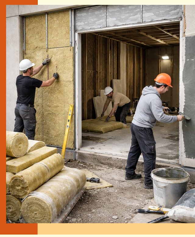 Утепление торгового павильона в Солнечногорске — качественно и энергоэффективно