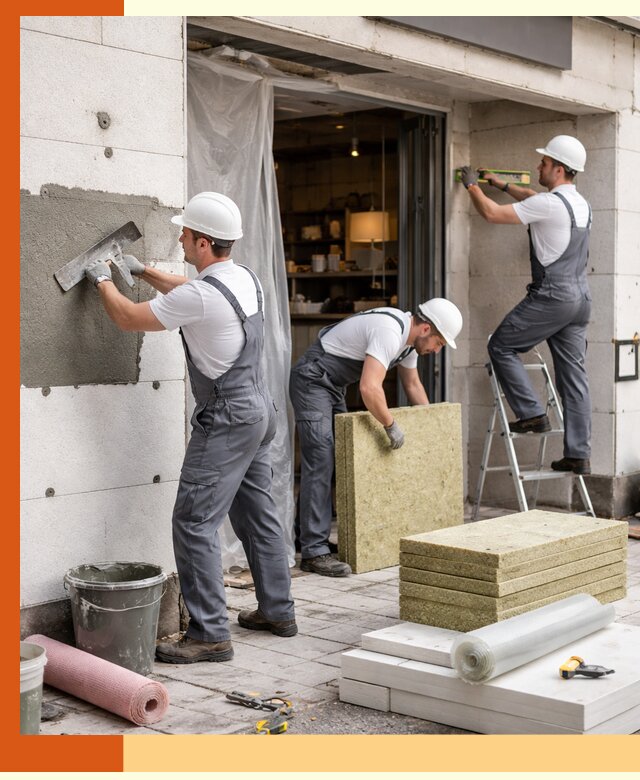 Утепление кафе в Солнечногорске: профессиональная теплоизоляция и монтаж