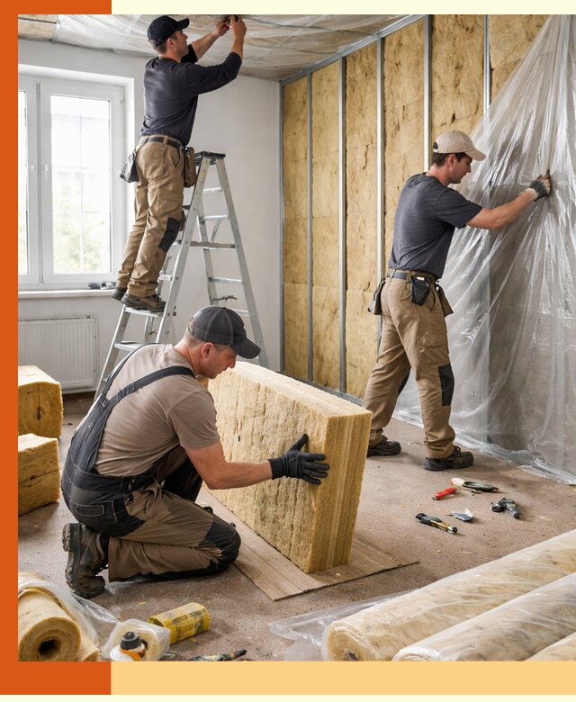 Утепление офисных помещений под ключ в Солнечногорске