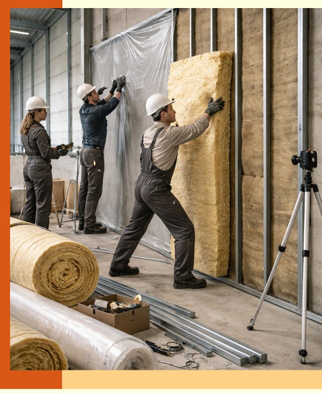 Утепление складского терминала в Солнечногорске профессионально и надёжно