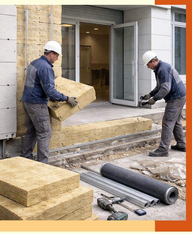 Утепление медицинского центра в Солнечногорске под ключ от 13010 руб./м² | ТепломастерСлн