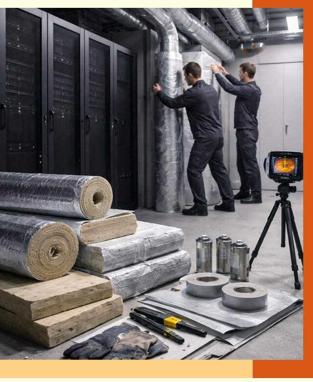 Утепление серверной в Солнечногорске от 8847 руб./м² — комплексно под ключ | ТепломастерСлн