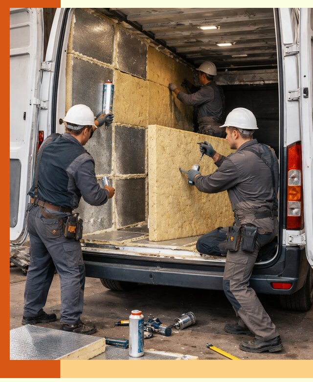 Утепление фургона-рефрижератора в Солнечногорске для сохранения температуры