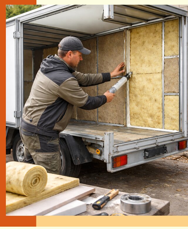 Профессиональное утепление прицепа в Солнечногорске для любых условий