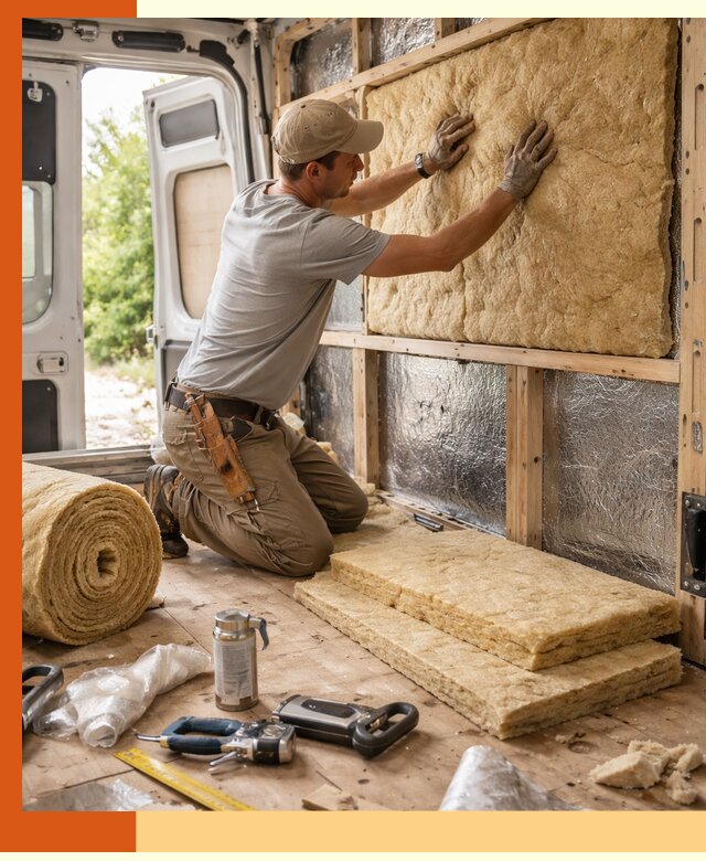 Утепление кемпера под ключ в Солнечногорске с гарантией качества