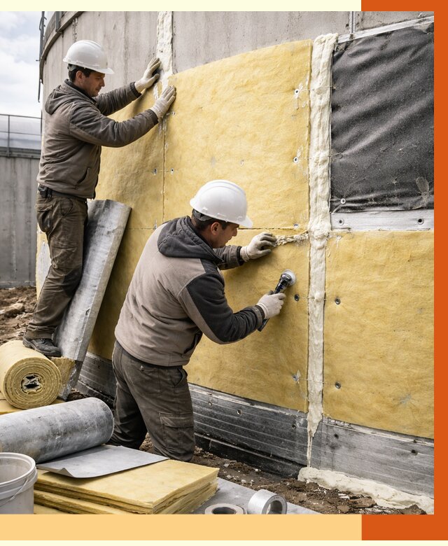 Утепление резервуара в Солнечногорске от 28622 руб/м2 — монтаж ППУ и комплекс под ключ | ТепломастерСлн