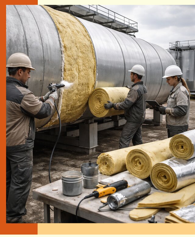 Утепление цистерны в Солнечногорске — утеплители и монтаж под ключ