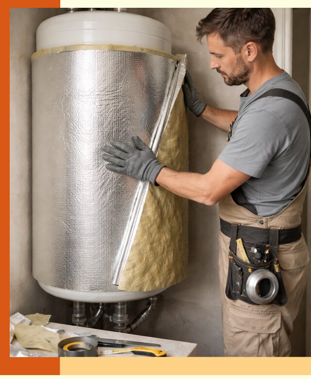 Утепление бойлера в Солнечногорске для снижения теплопотерь и экономии энергии