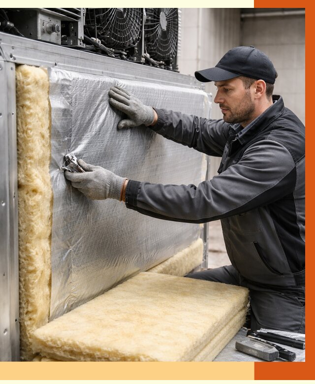 Утепление холодильного агрегата в Солнечногорске от 8847 руб. под ключ | ТепломастерСлн