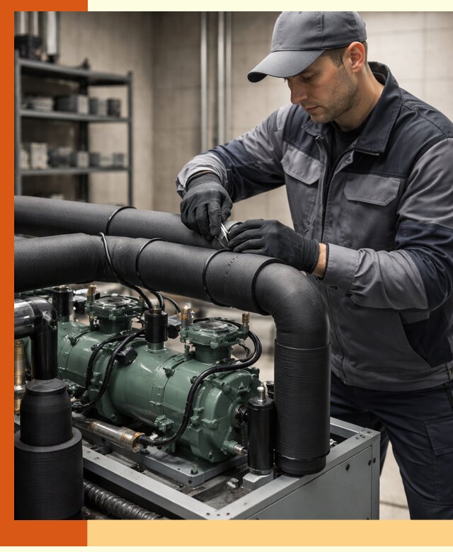 Утепление холодильного агрегата и теплоизоляция в Солнечногорске