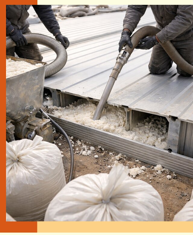 Заполнение пустот кровельных панелей пенными и мокрыми герметиками в Солнечногорске