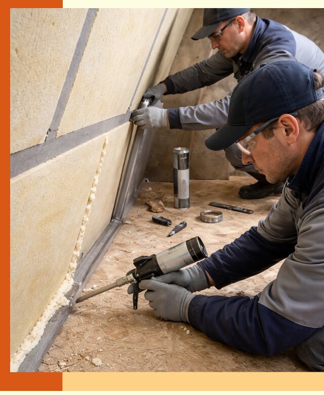 Герметизация стыков ППУ в Солнечногорске — надежное уплотнение швов