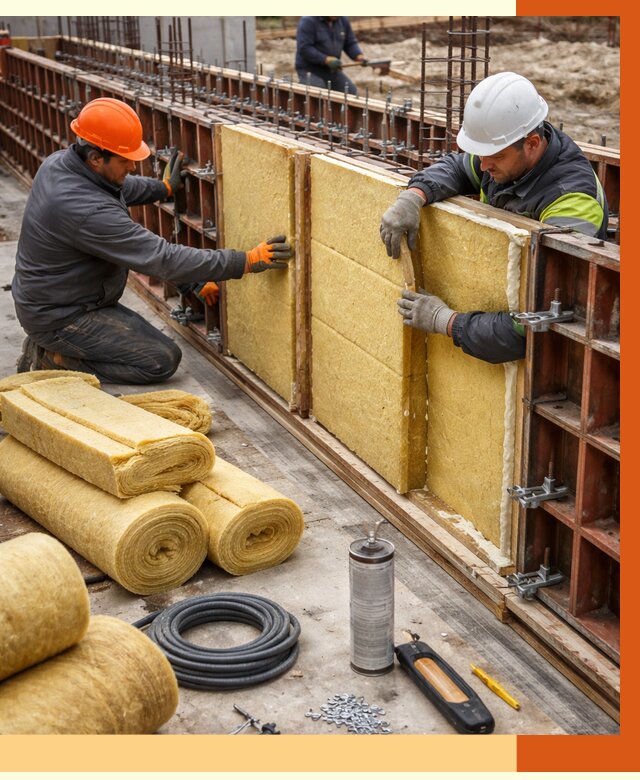 Теплоизоляция опалубки в Солнечногорске от 7494 руб. за м2 — услуги и монтаж | ТепломастерСлн
