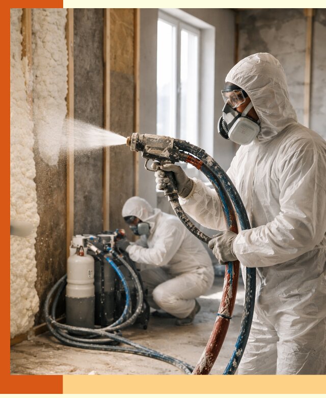 Пенополиуретан напыление для утепления зданий в Солнечногорске