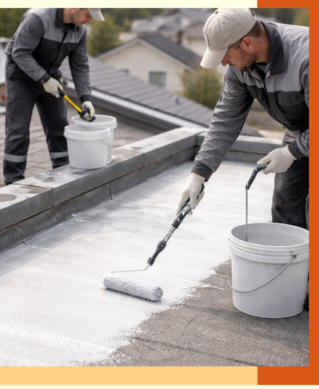 Утепление кровли жидкой теплоизоляцией в Солнечногорске от 2238 руб./м2 | ТепломастерСлн