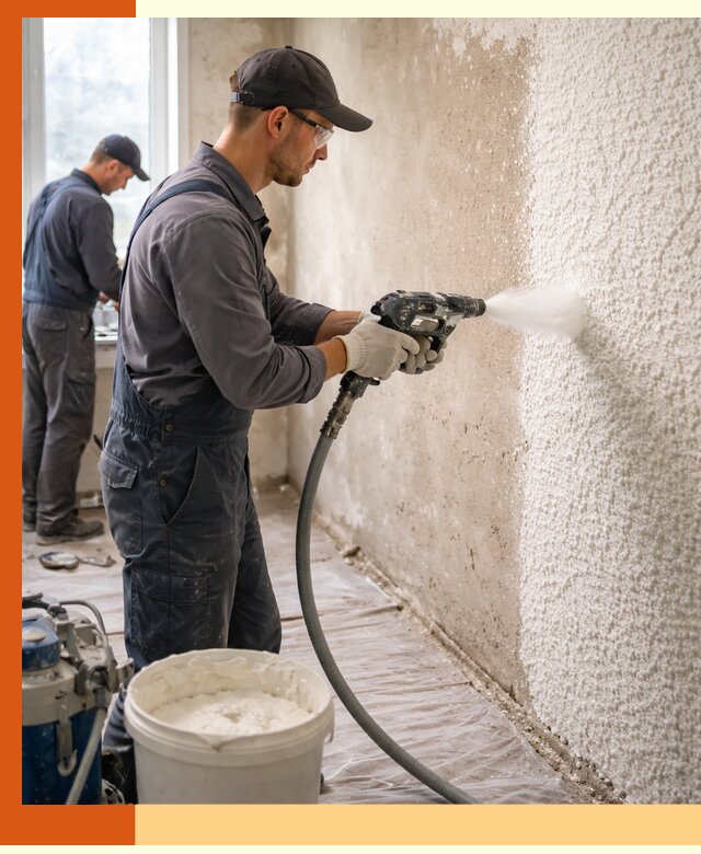 Утепление стен жидкой теплоизоляцией в Солнечногорске для квартир и домов