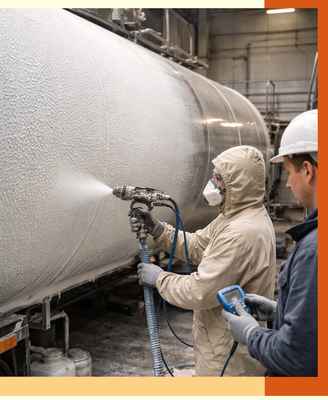 Утепление автоцистерны жидкой теплоизоляцией в Солнечногорске от 15092 руб. под ключ | ТепломастерСлн