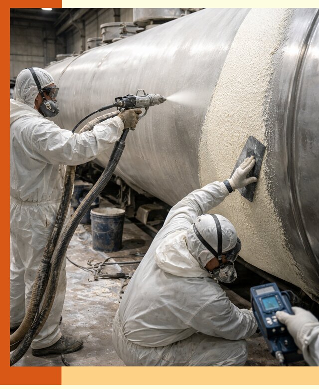 Утепление автоцистерн жидкой теплоизоляцией в Солнечногорске