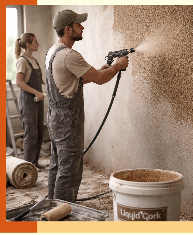 Утепление стен жидкой пробкой в Солнечногорске эффективное и долговечное