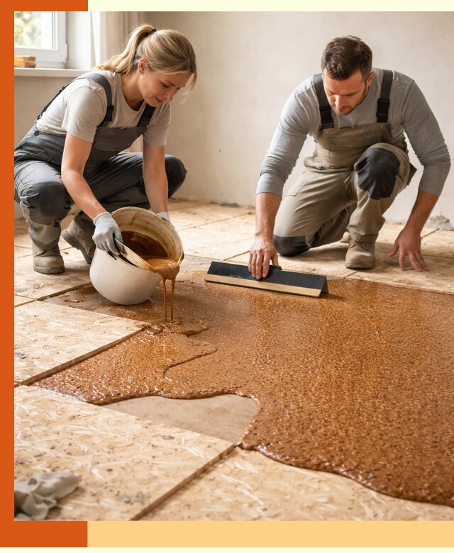 Утепление пола жидкой пробкой в Солнечногорске для квартир и домов