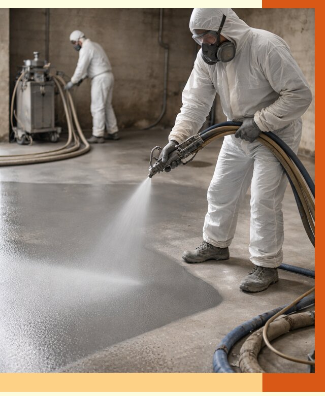 Гидроизоляция полимочевиной в Солнечногорске от 8847 руб/м² — напыление полимерной гидроизоляции | ТепломастерСлн