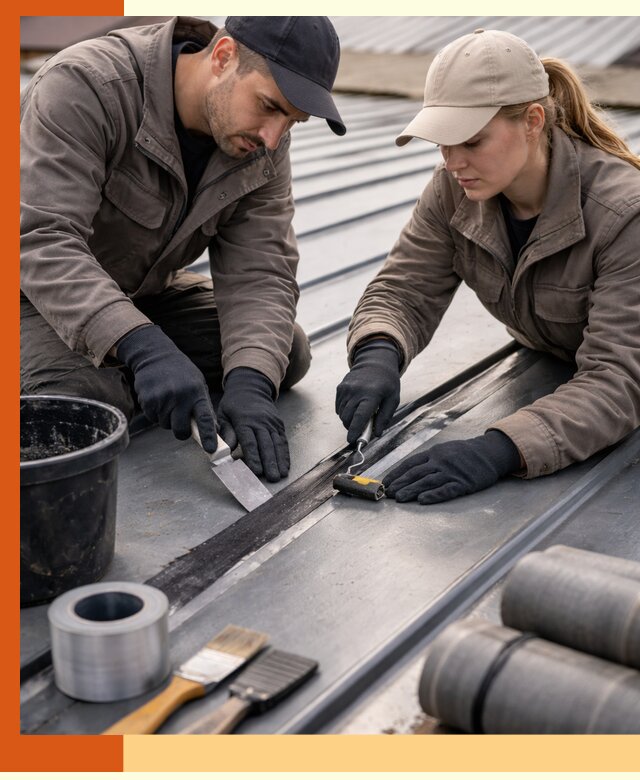 Гидроизоляция фальцевой кровли в Солнечногорске качественно и надежно