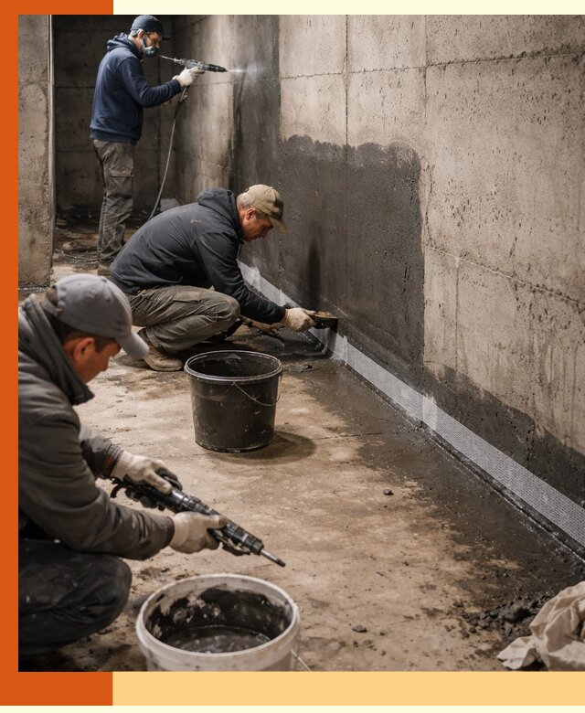 Гидроизоляция подвала в Солнечногорске — комплексная защита от влаги