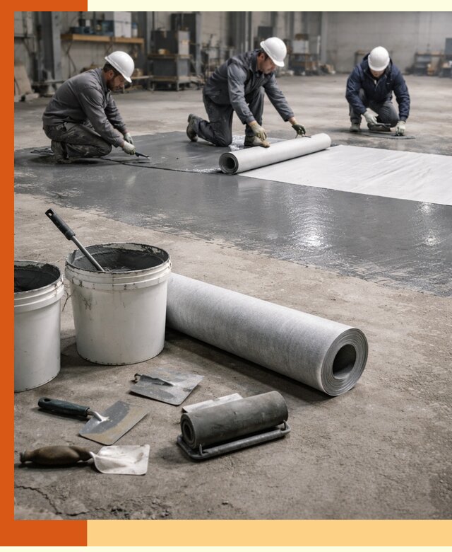 Гидроизоляция промышленного пола в Солнечногорске — защита и долговечность