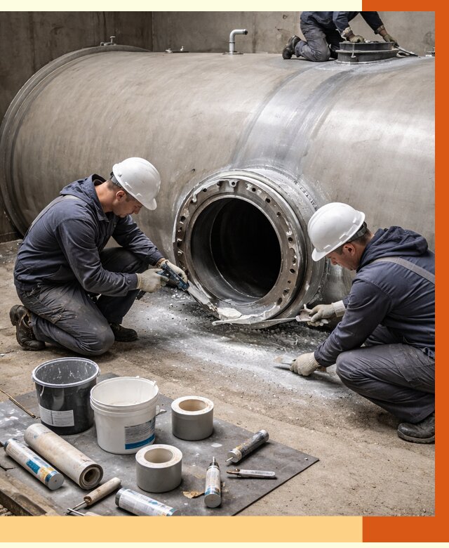 Гидроизоляция резервуара с топливом в Солнечногорске от 78060 руб. под ключ | ТепломастерСлн