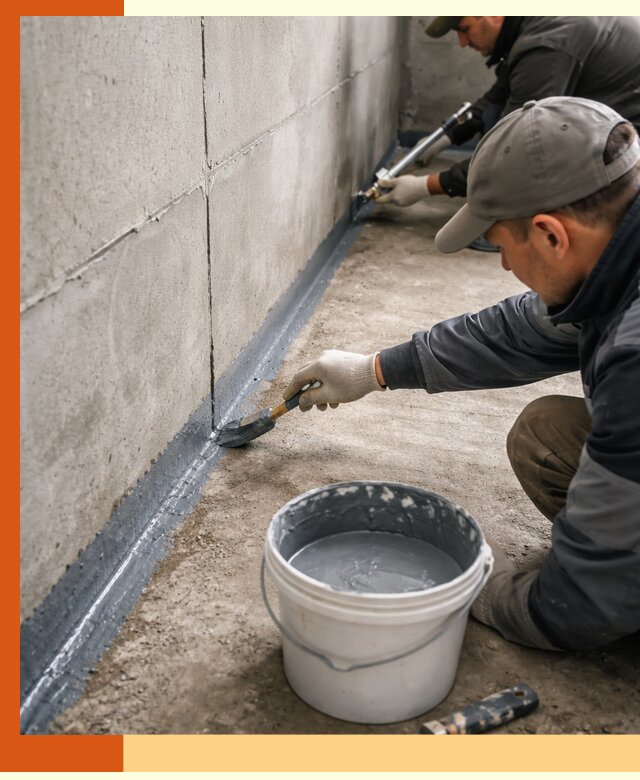 Гидроизоляция швов зданий и конструкций в Солнечногорске