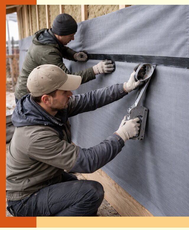 Монтаж ветроизоляции зданий и конструкций в Солнечногорске