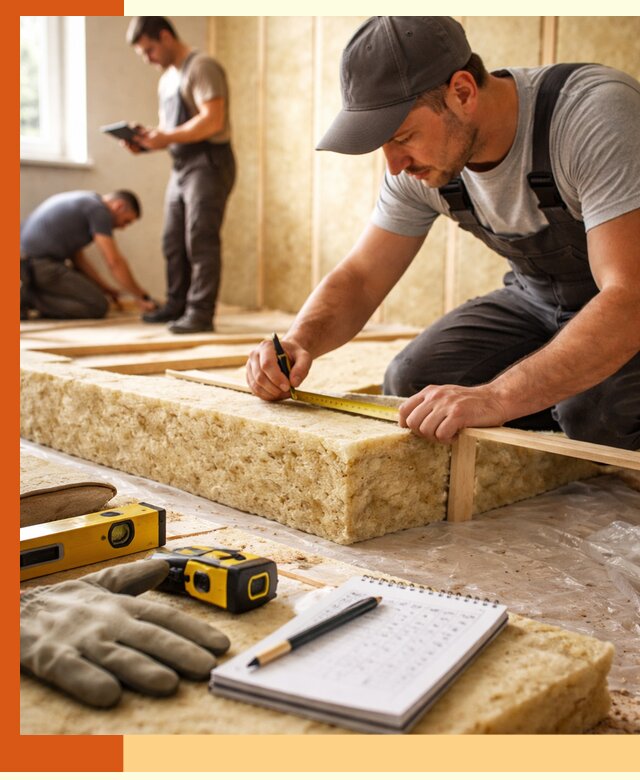 Расчет толщины утеплителя для зданий и помещений в Солнечногорске