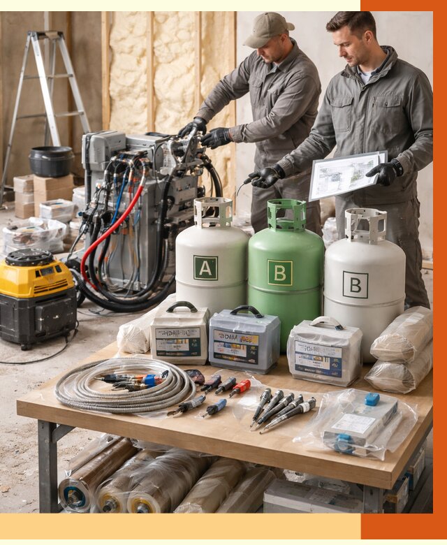 Продажа компонентов ППУ с консультацией в Солнечногорске от 4371 руб. | ТепломастерСлн