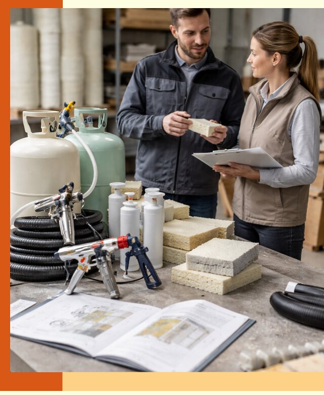 Продажа компонентов ППУ с профессиональной консультацией в Солнечногорске